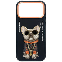 Заредете изображение във визуализатора на галерията – NIMMY case GLASSES COOL DOG for IPHONE 18 Pro/17 Pro black

