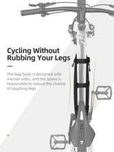 Заредете изображение във визуализатора на галерията – Rockbros AS-043 bicycle bag with Velcro 3l - black
