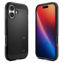 Заредете изображение във визуализатора на галерията – SPIGEN case TOUGH ARMOR MAG compatible with MagSafe for IPHONE 17 black
