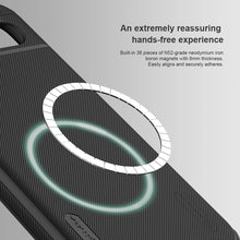 Заредете изображение във визуализатора на галерията – Nillkin Super Frosted Shield Pro Magnetic Case for Google Pixel 8A - black
