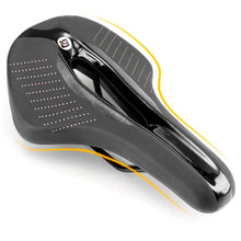Заредете изображение във визуализатора на галерията – Rockbros 38210005001 foam MTB bicycle saddle - black
