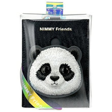 Заредете изображение във визуализатора на галерията – NIMMY card wallet BIG EYED PET 2.0 Panda black
