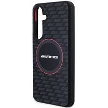 Заредете изображение във визуализатора на галерията – AMG Silicone Carbon Pattern MagSafe case for Samsung Galaxy S24+ - black
