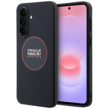 Заредете изображение във визуализатора на галерията – RED BULL case for SAMSUNG A37 RBHCA3724PUILVR (Meshed PU Red Ring &amp; Metal Buttons) navy
