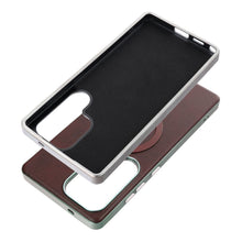 Заредете изображение във визуализатора на галерията – GENTLEMAN MAG COVER Case compatible with MagSafe for SAMSUNG S25 PLUS brown
