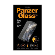 Заредете изображение във визуализатора на галерията – PanzerGlass E2E Super+ tempered glass for OnePlus Nord - with black frame
