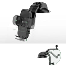 Заредете изображение във визуализатора на галерията – Tech-Protect V3 car phone holder in the cockpit - black
