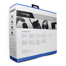 Заредете изображение във визуализатора на галерията – Wire headphones Jack 3,5 mm HyperX Cloud Stinger PlayStation black blue
