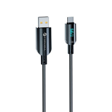 Заредете изображение във визуализатора на галерията – FORCELL F-ENERGY C272 cable USB A to Type C QC4.0 3A 66W Digital 1,2 m black
