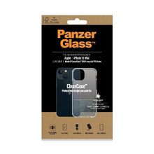 Заредете изображение във визуализатора на галерията – PanzerGlass ClearCase antibacterial case with Military Grade certificate for iPhone 13 mini - transparent
