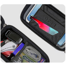 Заредете изображение във визуализатора на галерията – WILDMAN traveling bag for bike frame with zipper 1L (4 &quot;- 7&quot;) ES12 black
