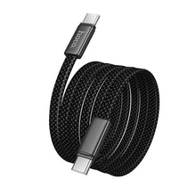 Заредете изображение във визуализатора на галерията – Flat Cable USB C to USB C Hoco 3A 60W 1 m X125 black
