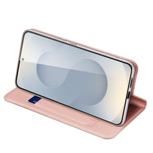 Заредете изображение във визуализатора на галерията – DUX DUCIS wallet case SKIN PRO for SAMSUNG S25 Edge rose
