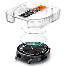 Заредете изображение във визуализатора на галерията – Spigen Glas.tR EZ Fit tempered glass for Samsung Galaxy Watch 6 Classic (43 mm) - 2 pcs.
