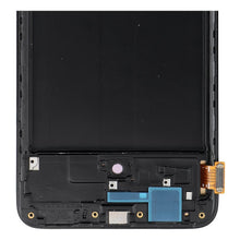 Заредете изображение във визуализатора на галерията – REWA lcd display for SAMSUNG A70 OLED black with frame
