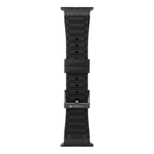 Заредете изображение във визуализатора на галерията – FORCELL F-DESIGN FA06 silicone strap for APPLE Watch 38 / 40 / 41 mm black
