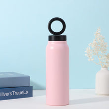 Заредете изображение във визуализатора на галерията – Magnetic holder compatible with MagSafe with 950ml container pink
