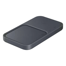 Заредете изображение във визуализатора на галерията – Samsung Duo EP-P5400TBEGEU 15W inductive charger with mains charger and power cable - black
