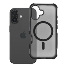 Заредете изображение във визуализатора на галерията – Case for iPhone 16 Forcell F-Protect BumperX Premium compatible with MagSafe black
