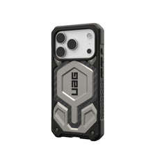 Заредете изображение във визуализатора на галерията – UAG Urban Armor Gear case MONARCH PRO compatible with MagSafe for IPHONE 17 Pro titanium
