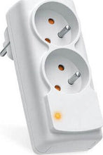 Заредете изображение във визуализатора на галерията – Extension cord 2 sockets ACAR Mini AGD 16A gray
