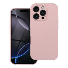 Заредете изображение във визуализатора на галерията – Case SILICONE 2mm for IPHONE 16 Pro Max compatible with MagSafe sand pink
