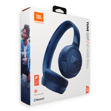 Заредете изображение във визуализатора на галерията – Wireless headphones JBL Tune 520BT blue
