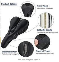 Заредете изображение във визуализатора на галерията – Rockbros LF047-S silicone gel bicycle seat cover size M - black
