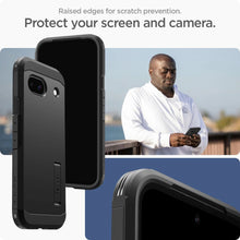 Заредете изображение във визуализатора на галерията – Spigen Tough Armor case for Google Pixel 8A - black

