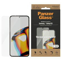 Заредете изображение във визуализатора на галерията – PanzerGlass Ultra-Wide Fit tempered glass for Samsung Galaxy S23
