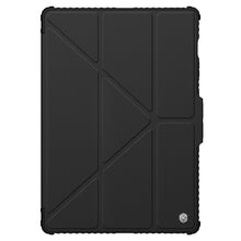 Заредете изображение във визуализатора на галерията – Nillkin Bumper Leather Case Pro case for Samsung Galaxy Tab S9 FE+ - black
