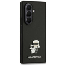 Заредете изображение във визуализатора на галерията – KARL LAGERFELD case for SAMSUNG Z Fold7 KLHCZFD7SAPKCNPK (Saffiano KC PIN) black
