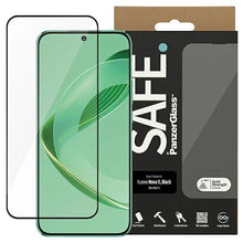 Заредете изображение във визуализатора на галерията – SAFE by PanzerGlass Ultra-Wide Fit tempered glass on Huawei nova 11 - with black frame
