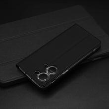 Заредете изображение във визуализатора на галерията – Dux Ducis Skin Pro case with flap and card slot for OnePlus Nord 3 / Ace 2V - black
