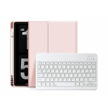 Заредете изображение във визуализатора на галерията – Tech-Protect SC Pen + Keyboard case with keyboard for iPad 10.2" 2019-2021 - pink
