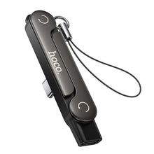 Заредете изображение във визуализатора на галерията – Adapter with holder USB C to USB C max 240W Hoco UA47A black
