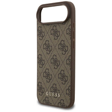 Заредете изображение във визуализатора на галерията – GUESS case for IPHONE 17 Air GUHCP17MG4GFBR (PU 4G Classic) brown
