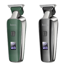 Заредете изображение във визуализатора на галерията – HOCO electric hair clipper with digital display HP23 black
