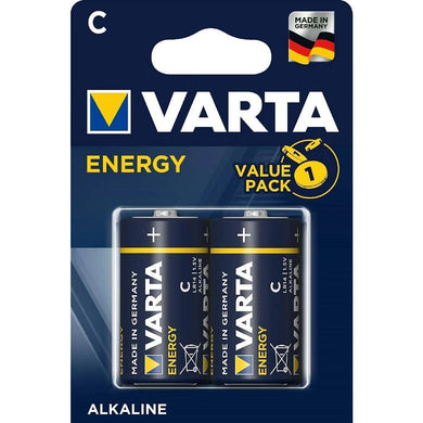 VARTA alkaline battery R14 (Type C) Energy 2 pcs 
