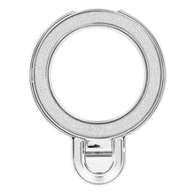 Заредете изображение във визуализатора на галерията – Phone stand CIRCLE GLITTER - stick-on - silver
