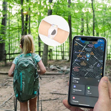 Заредете изображение във визуализатора на галерията – Tech-Protect Nylon Children's Strap for Apple AirTag - Pink
