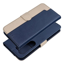 Заредете изображение във визуализатора на галерията – Flip case for Xiaomi Redmi NOTE 17 PRO 5G Split Book navy and cream
