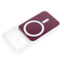Заредете изображение във визуализатора на галерията – Case for iPhone 18 Pro / 17 Pro Clear Fusion Mag Cover compatible with MagSafe dark cherry
