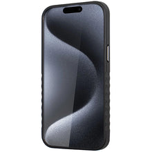 Заредете изображение във визуализатора на галерията – Audi Genuine Leather case with MagSafe for iPhone 15 Pro Max - black and red
