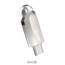 Заредете изображение във визуализатора на галерията – HOCO pendrive USB A + USB C UD8 64GB USB3.0
