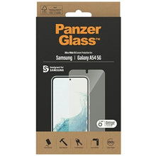 Заредете изображение във визуализатора на галерията – PanzerGlass Ultra-Wide Fit tempered glass for Samsung Galaxy A54 5G
