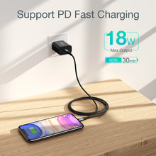 Заредете изображение във визуализатора на галерията – Choetech IP0041 USB-C / Lightning MFi 480Mb/s 3A 2 m cable - black
