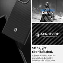 Заредете изображение във визуализатора на галерията – Spigen Enzo Aramid case for Samsung Galaxy S24 Ultra - matte black
