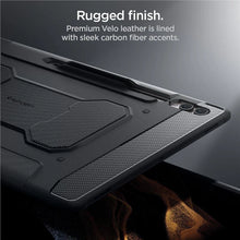 Заредете изображение във визуализатора на галерията – Spigen Rugged Armor Pro case for Samsung Galaxy Tab S8 Ultra / S9 Ultra 14.6'' - black
