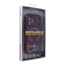 Заредете изображение във визуализатора на галерията – X-ONE Dropguard 3S Shock Dominator compatible with MagSafe for iPhone 18 Pro / 17 Pro dark cherry
